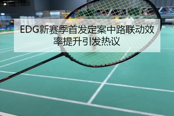 EDG新赛季首发定案中路联动效率提升引发热议